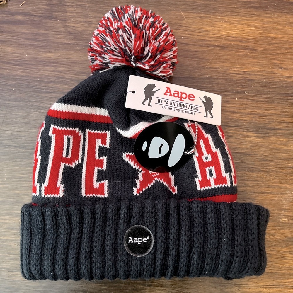 AAPE NEW by a bathing ape bobble beanie